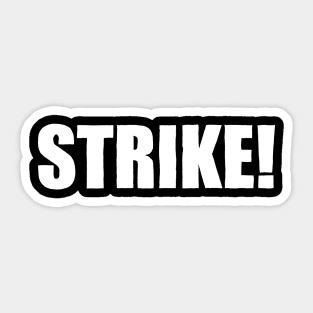 Strike! Sticker